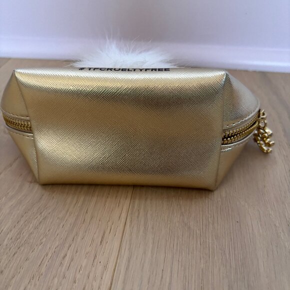 Too Faced Bunny Cosmetics Bag in Gold - Picture 4 of 6